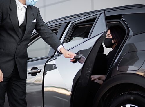 Corporate chauffeur service