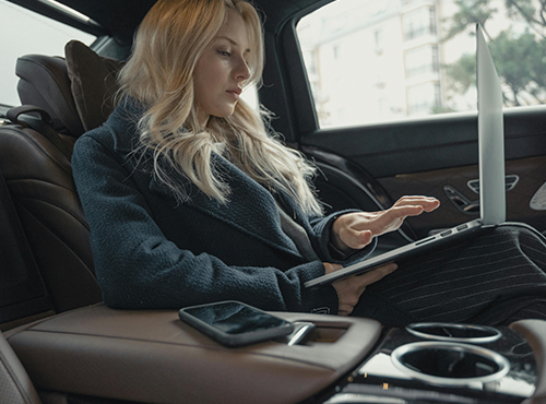Executive chauffeur car for Guildford journeys